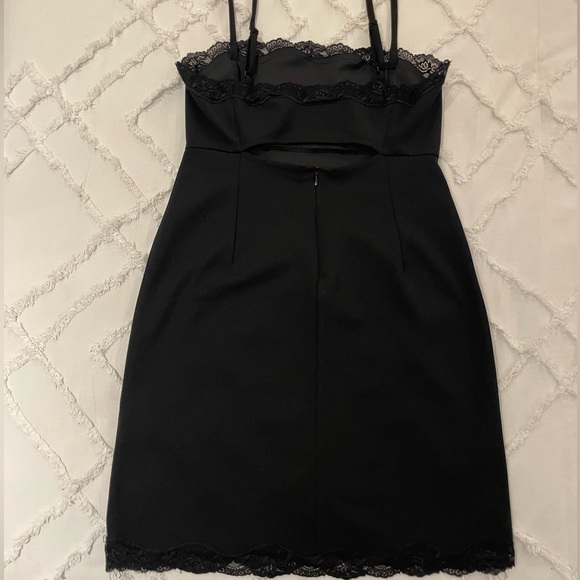 Black Mini Dress - Picture 2 of 3